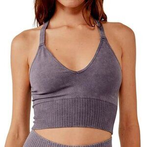 NWOT Free People Good Karma Crop Top